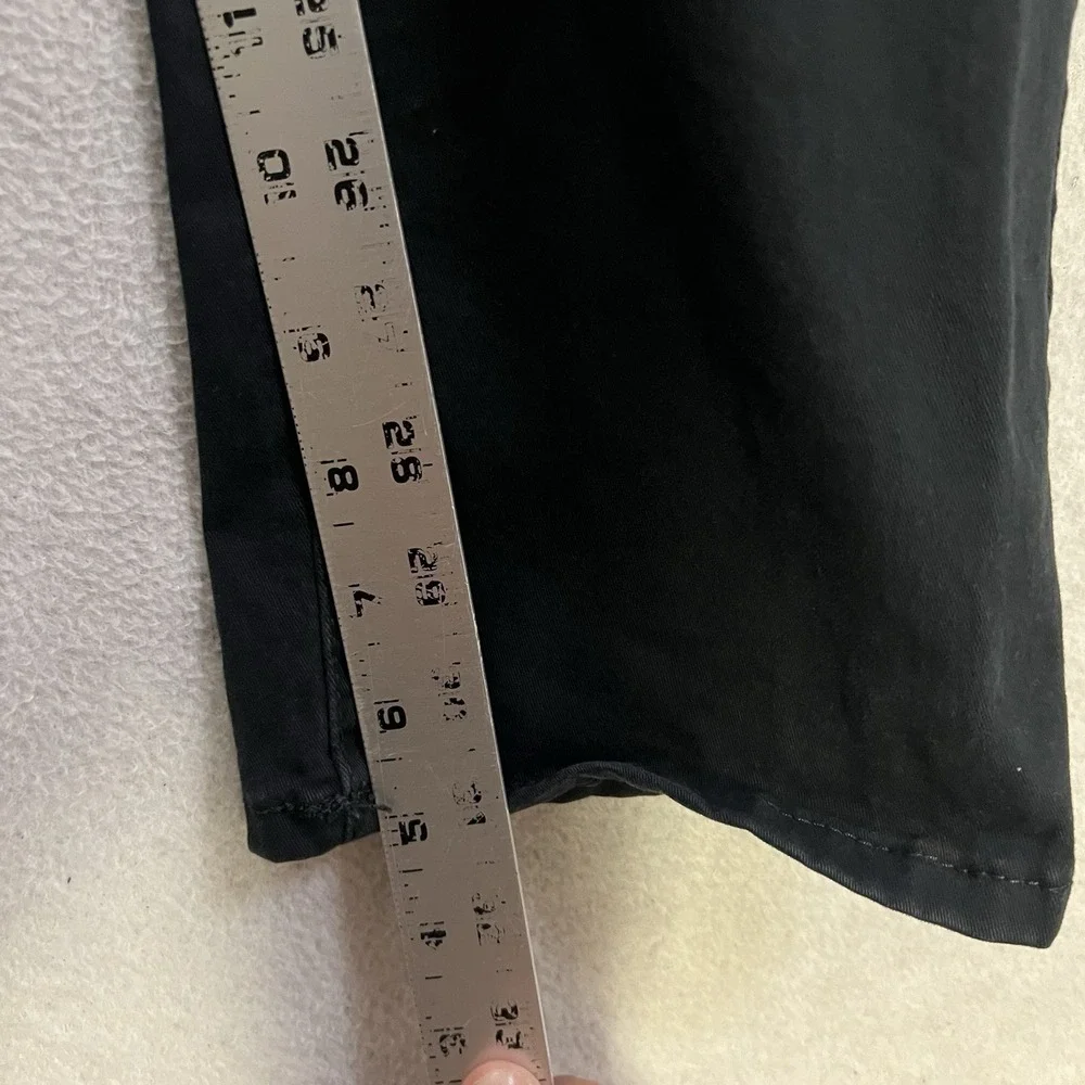 Lee Pants Men's Size 29x32 (Fits 29x31) Black Slim Straight Stretch